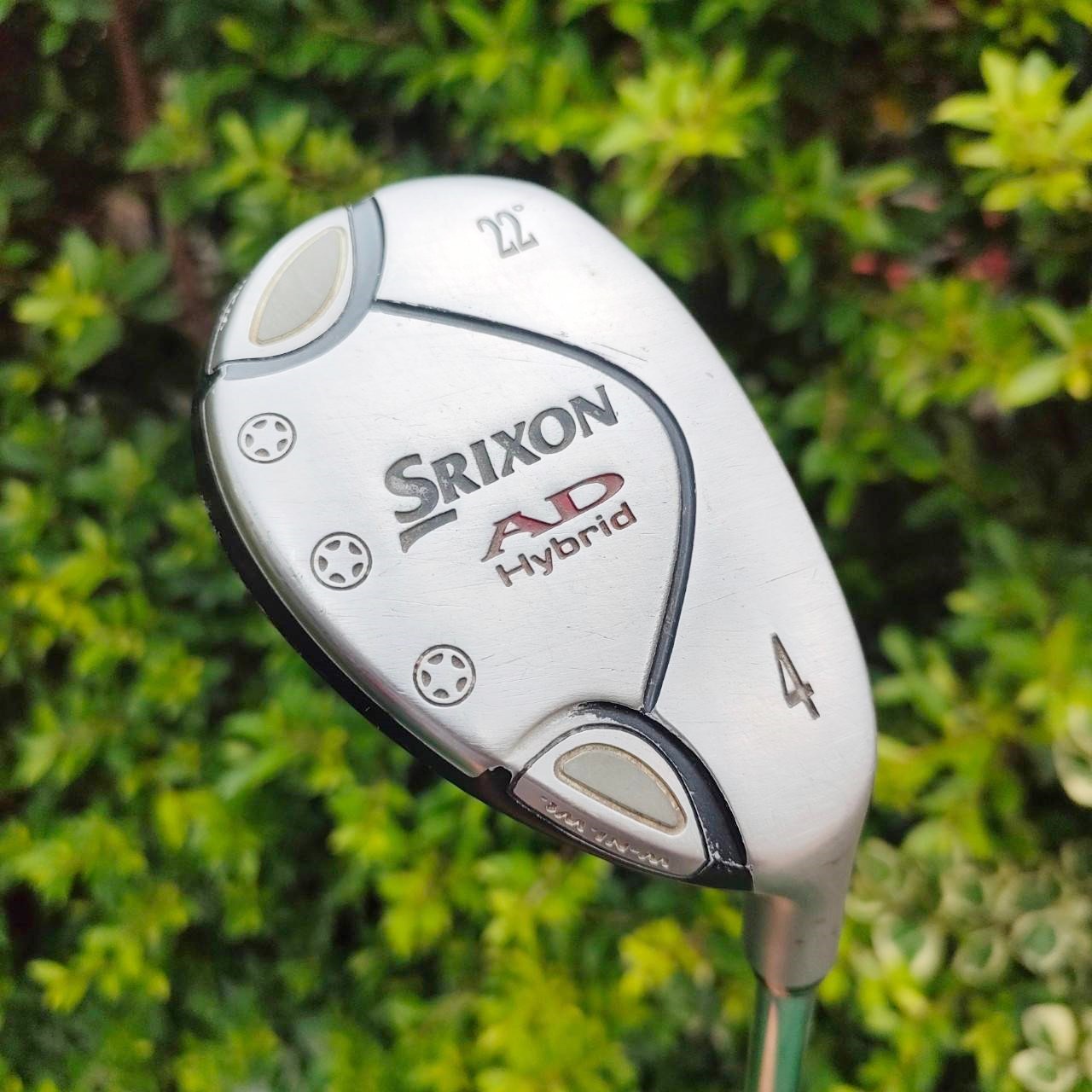 HYBRID 4 SRIXON AD องศา22 ก้าน NS.PRO 950 GH FLEX S MADE IN JAPAN มีจุดเด่นมากคือเป็นก้านเหล็กน้ำหนักเบามาก ไม้กอล์ฟมือสอง ของแท้ BY NakaraLuxurious