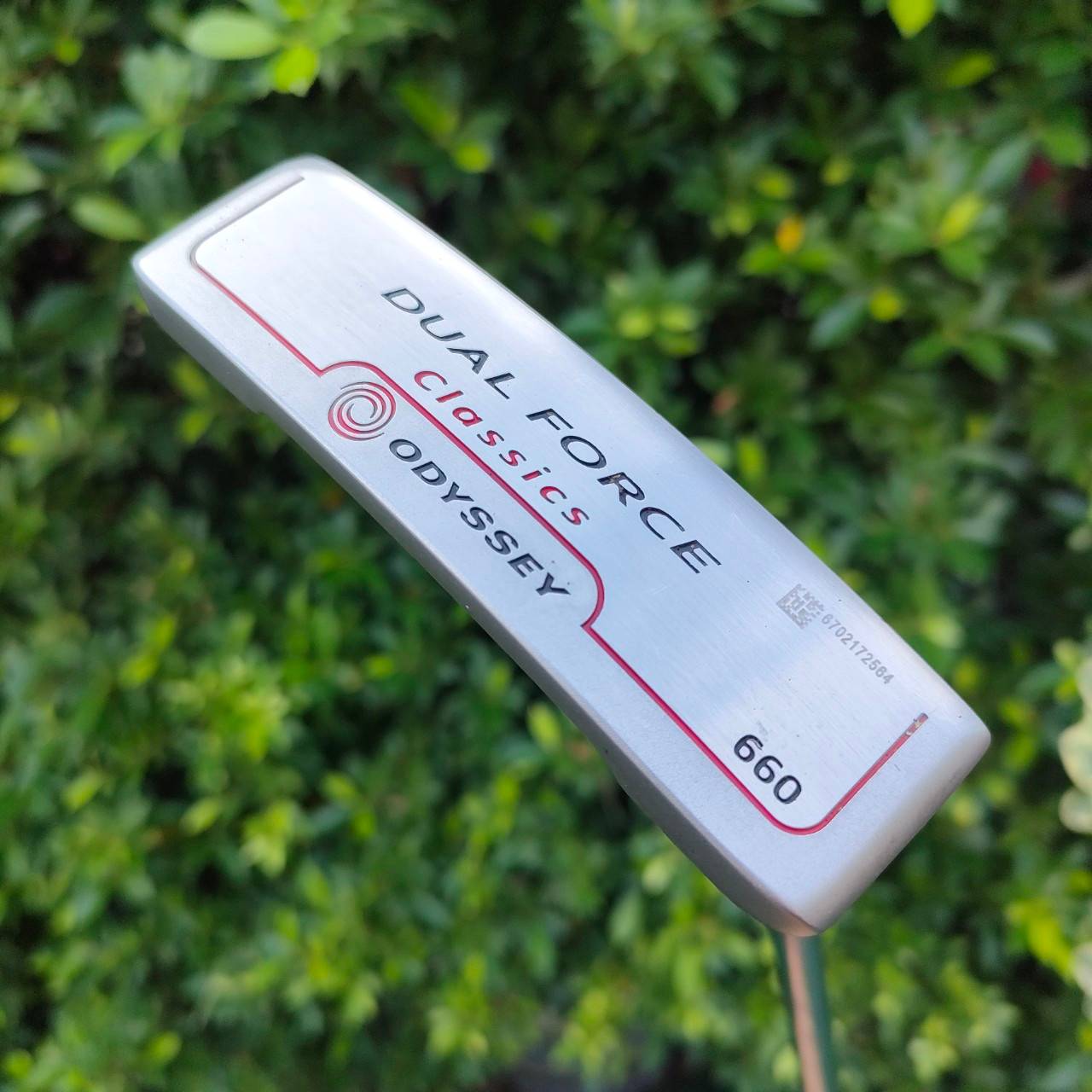 PUTTER ODYSSEY DUAL FORCE CLASSICE 660 ความยาว 34 นิ้ว สภาพสวยนางฟ้า เดิมๆทุกอย่าง รุ่นนี้น้ำหนักดีมากๆ บล๊านซ์มาก!! ไม้กอล์ฟมือสอง ของแท้ BY NakaraLuxurious