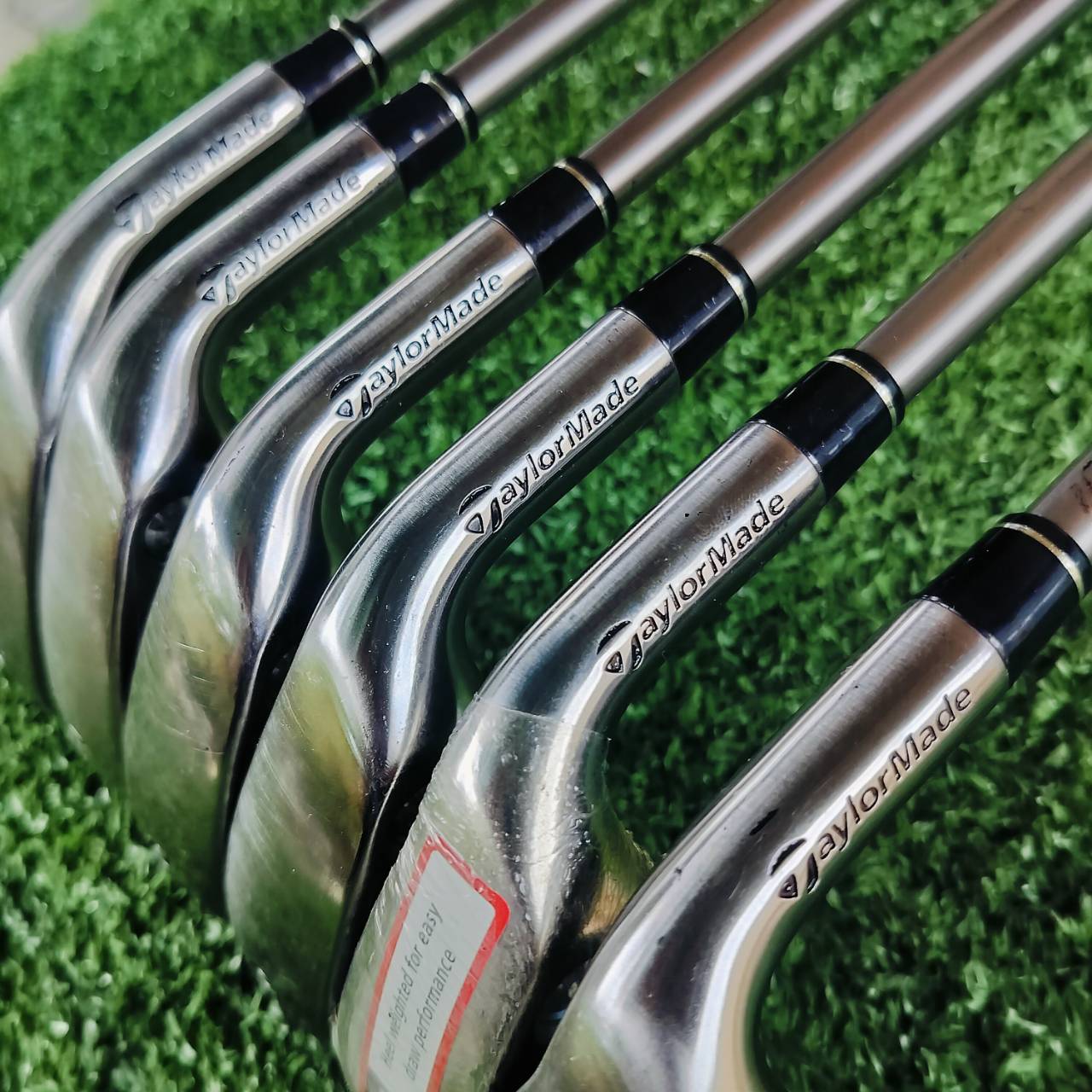 **ไม้กอล์ฟสำหรับผู้หญิง** **กริพเสีย** ชุดเหล็ก Taylormade R7 Draw ก้าน RE*AX45 FLEX LADY เป็นชุดเหล็กที่ช่วยคุณผู้หญิงอย่างมาก ไม้กอล์ฟพรีเมี่ยมมือสอง ของแท้ By NakaraLuxurious