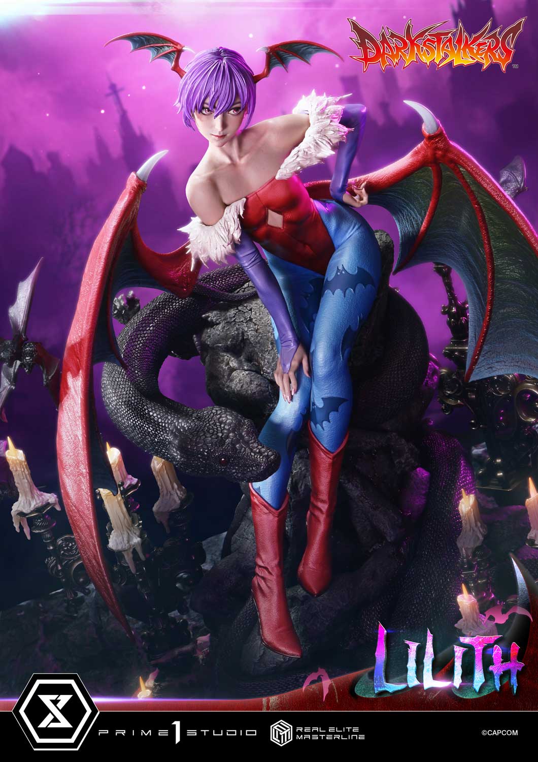 [สั่งจอง] Prime 1 Studio REMDKS-02: Lilith (Darkstalkers)