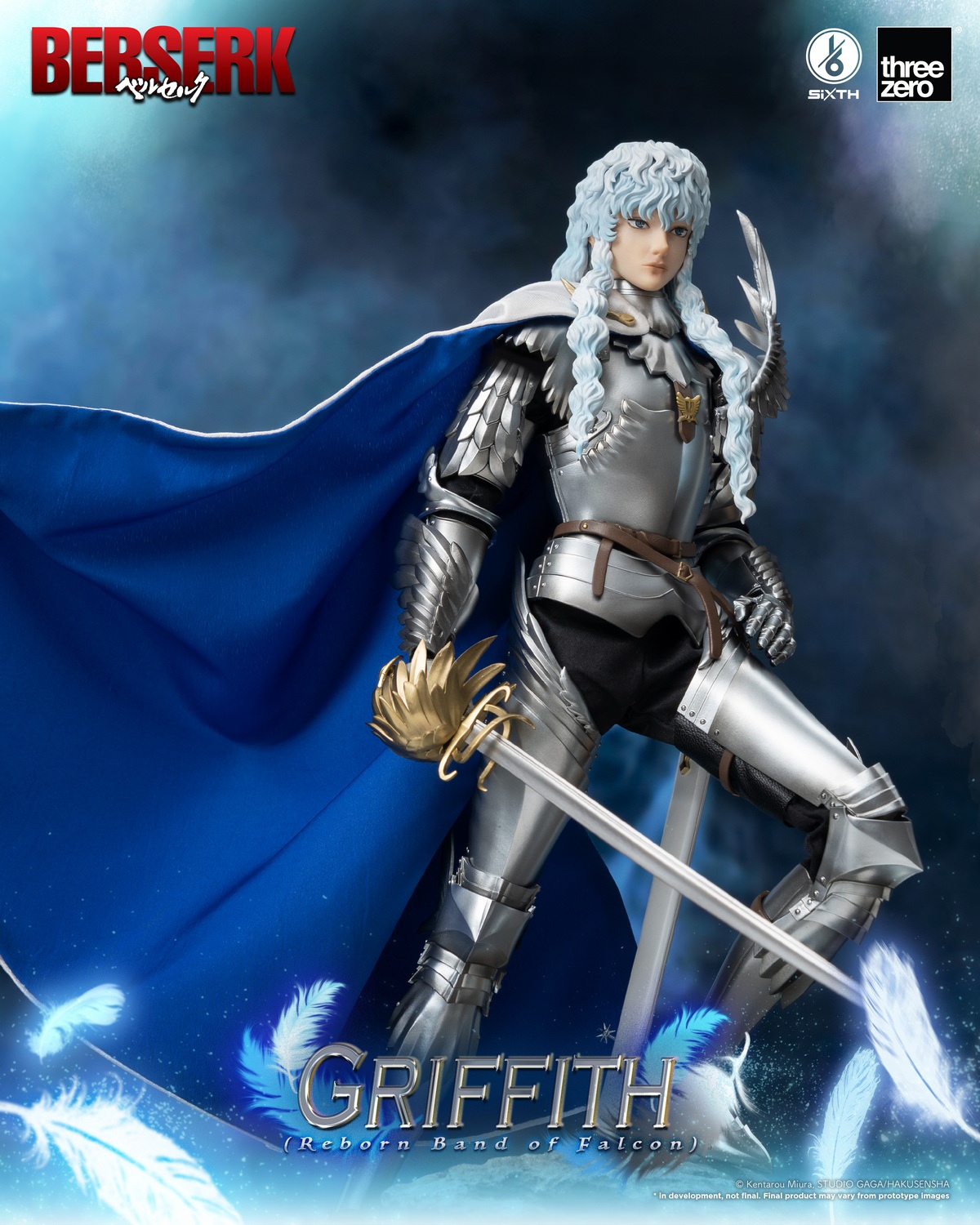 [สั่งจอง]Threezero 3Z00940W0 1/6 : Griffith (Reborn Band of Falcon) (เวอร์ชั่นปกติ)