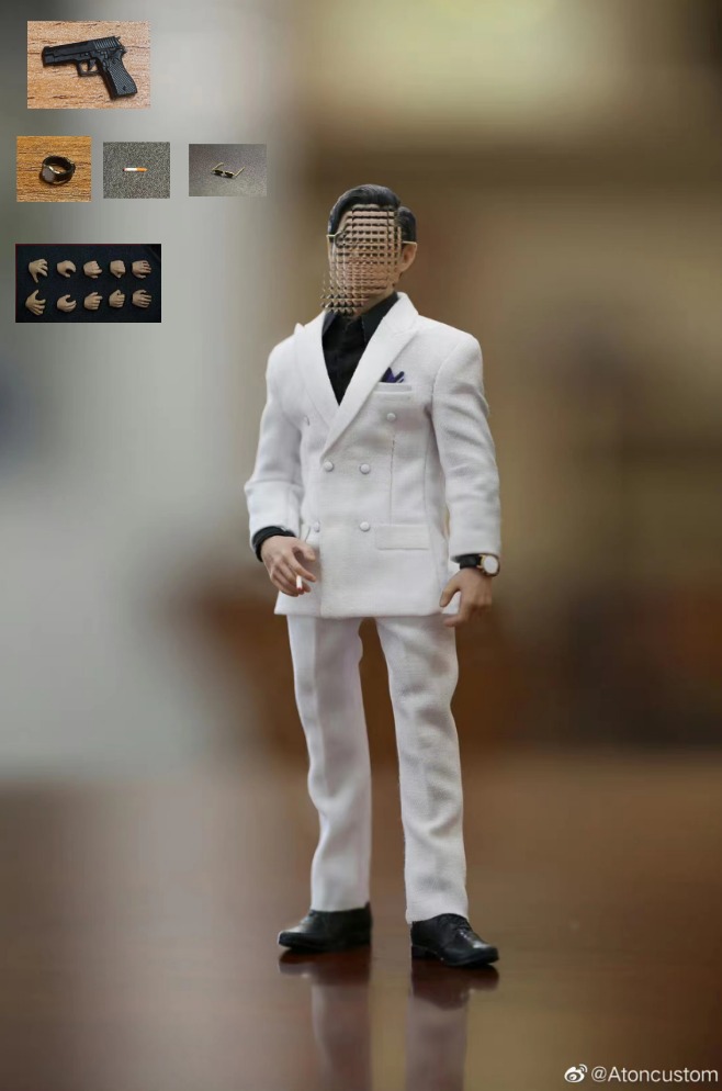 [พร้อมส้่ง] aton custom ชุดสูท และ หัว1/12 มีให้เลือก 3 แบบ