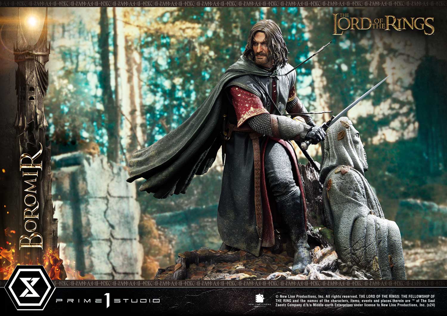 [สั่งจอง]Prime 1 Studio PMLOTR-11 : Boromir (The Lord of the Rings, The Fellowship of the Ring)