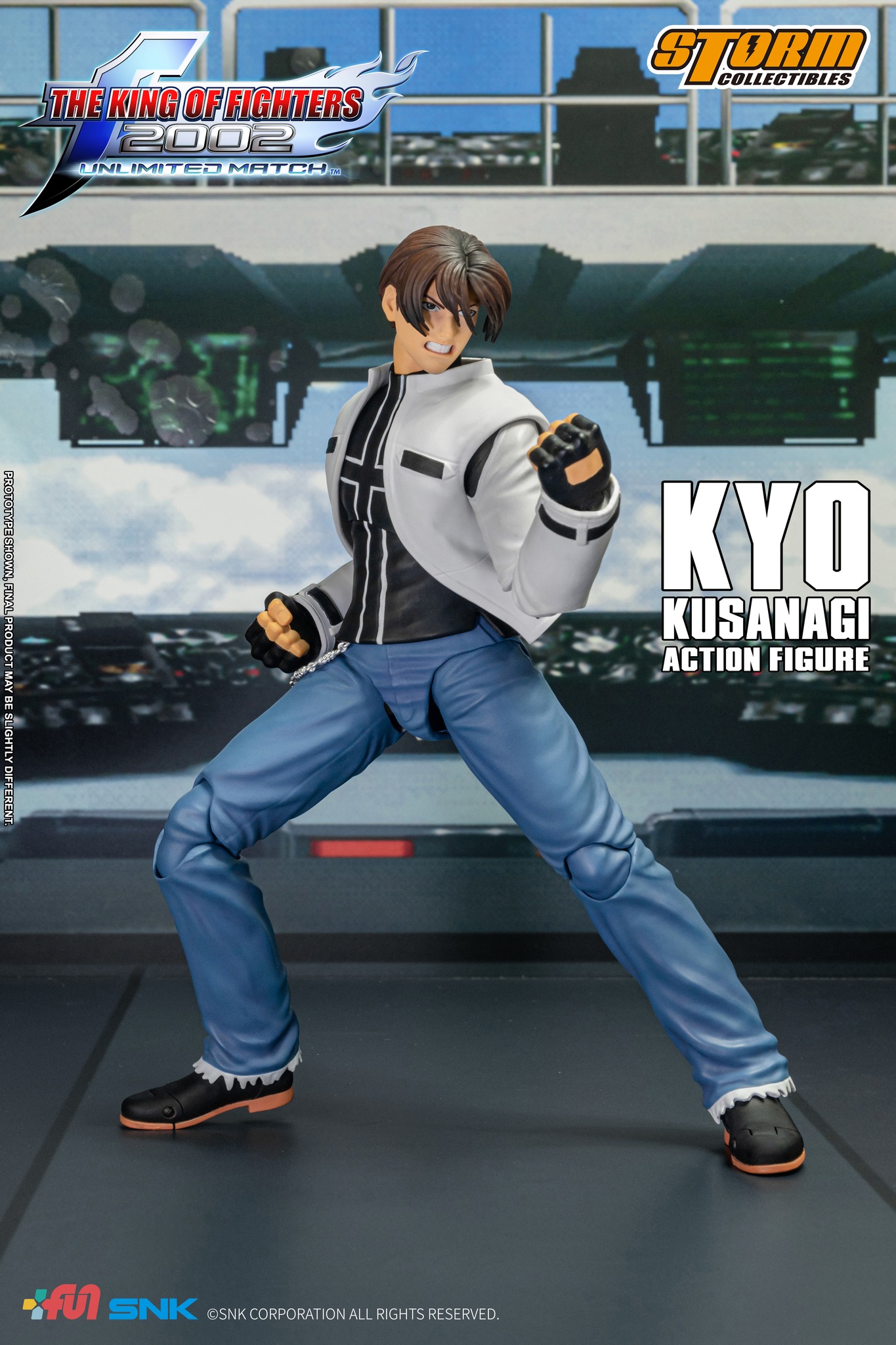 [สั่งจอง]Storm Collectibles SKKF08 1/12 : King of Fighters 2002 Unlimited Match - KYO KUSANAGI