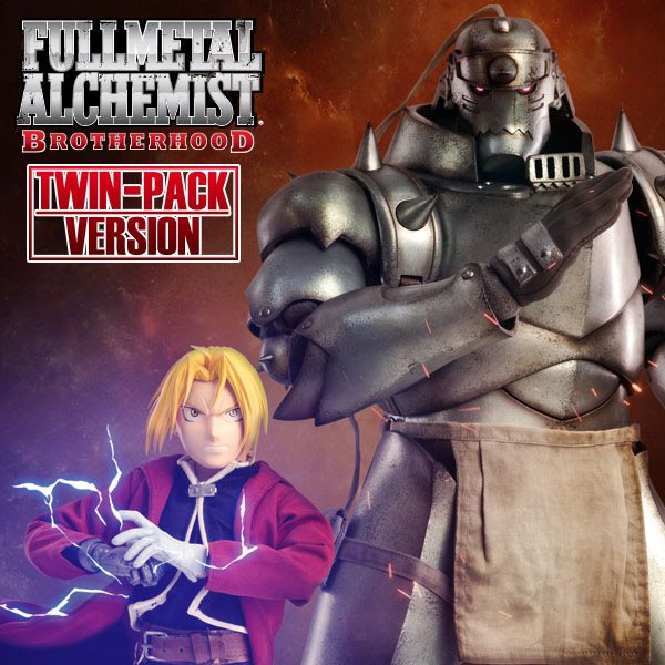 [สั่งจอง]ThreeZero：1/6 Fullmetal Alchemist: Brotherhood Edward & Alphonse Elric