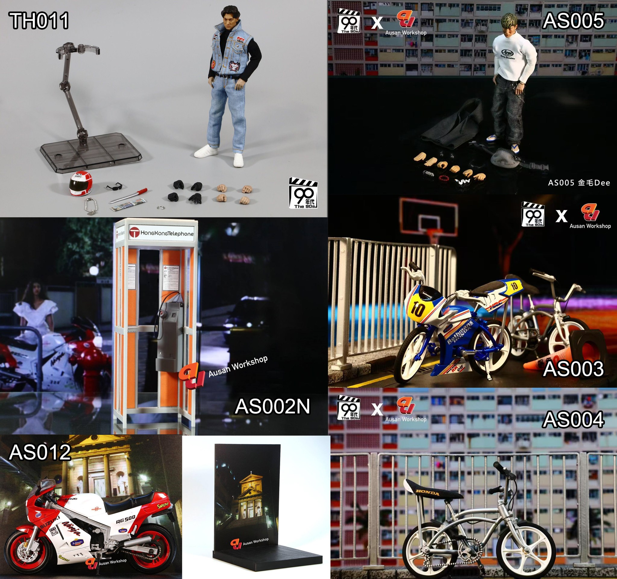 [สั่งจอง]90s x Ausan WorkShop 1/12 - TH011 : Wah Dee