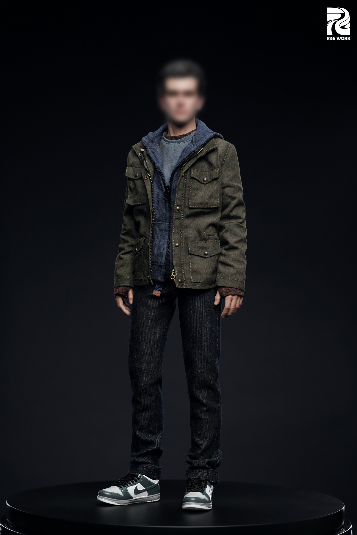[สั่งจอง] Rise Work RW03 1/6 : Garfield M65 Workwear Outfit Set