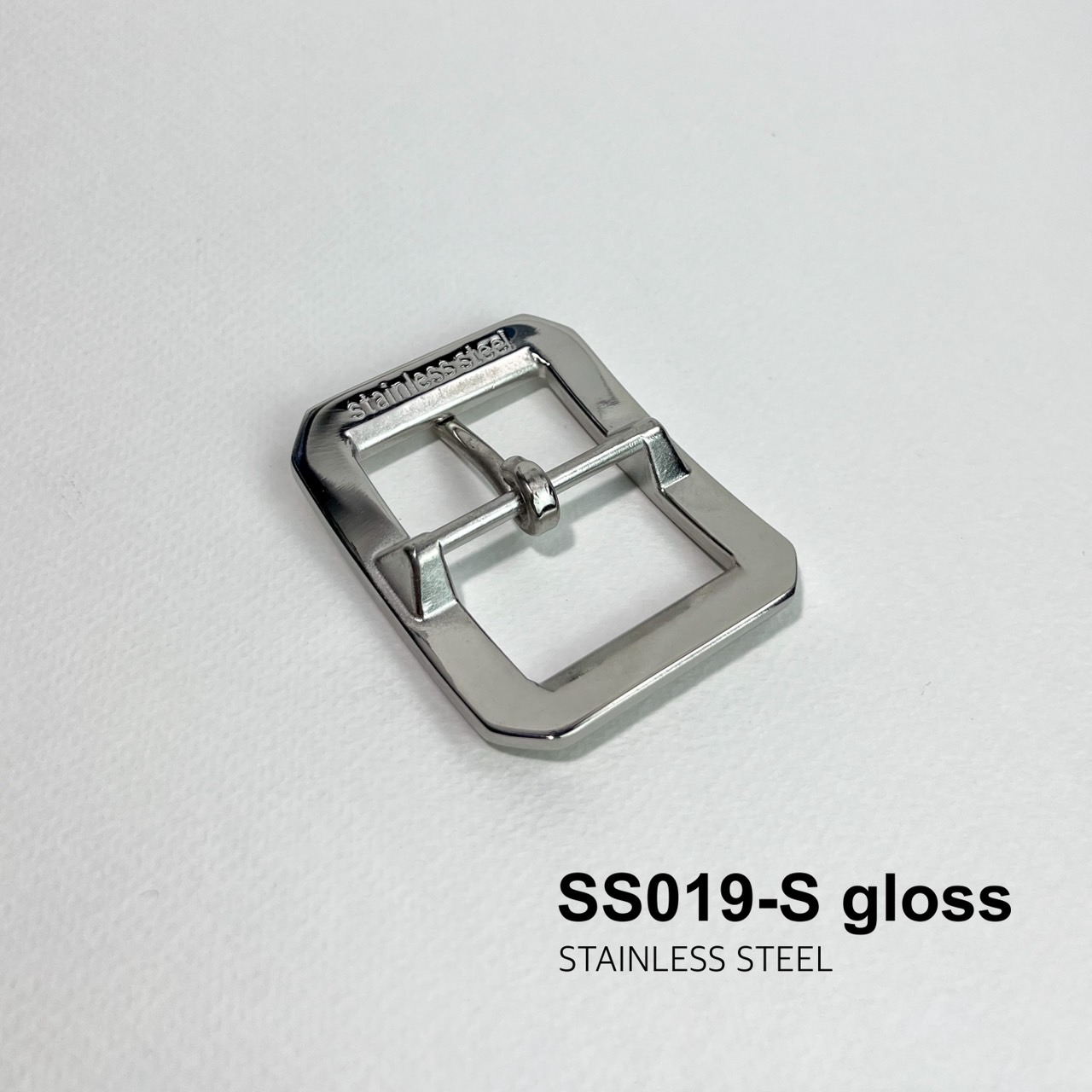 SS019-S หัวเข็มขัดสเตนเลสแท้ขนาด 38มิล หรือ 1.5นิ้ว อุปกรณ์งานหนัง **ราคาต่อชิ้น**