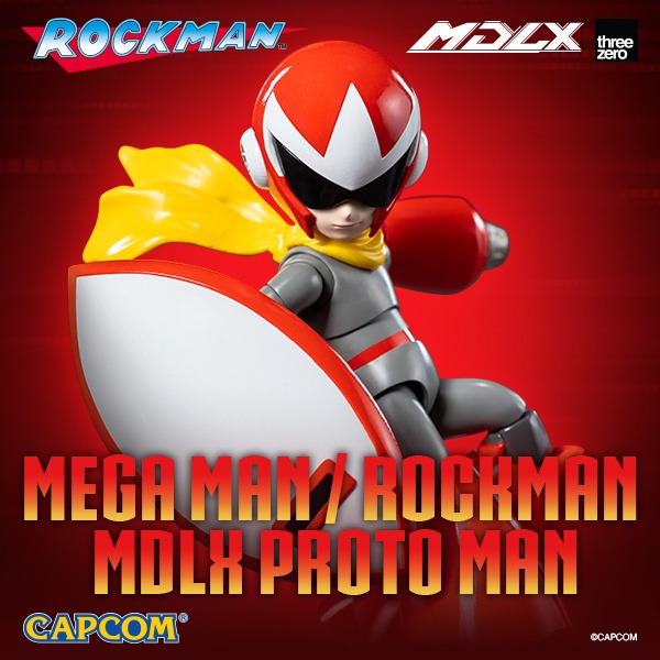 [สั่งจอง] Threezero : Mega Man MDLX - Proto Man (10.3 cm)