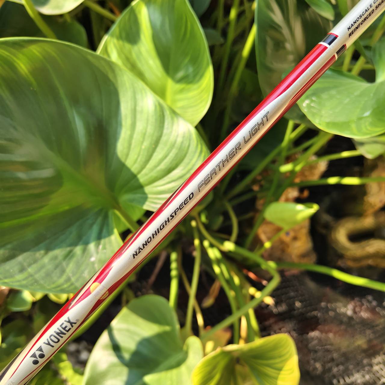 3W YONEX NANO V NEXTAGE ของดีสายญี่ปุ่น ระยะดี! หน้าไม้ Titanium (Ti) กระดอง เคฟล่าเต็มชิ้น FLEX R