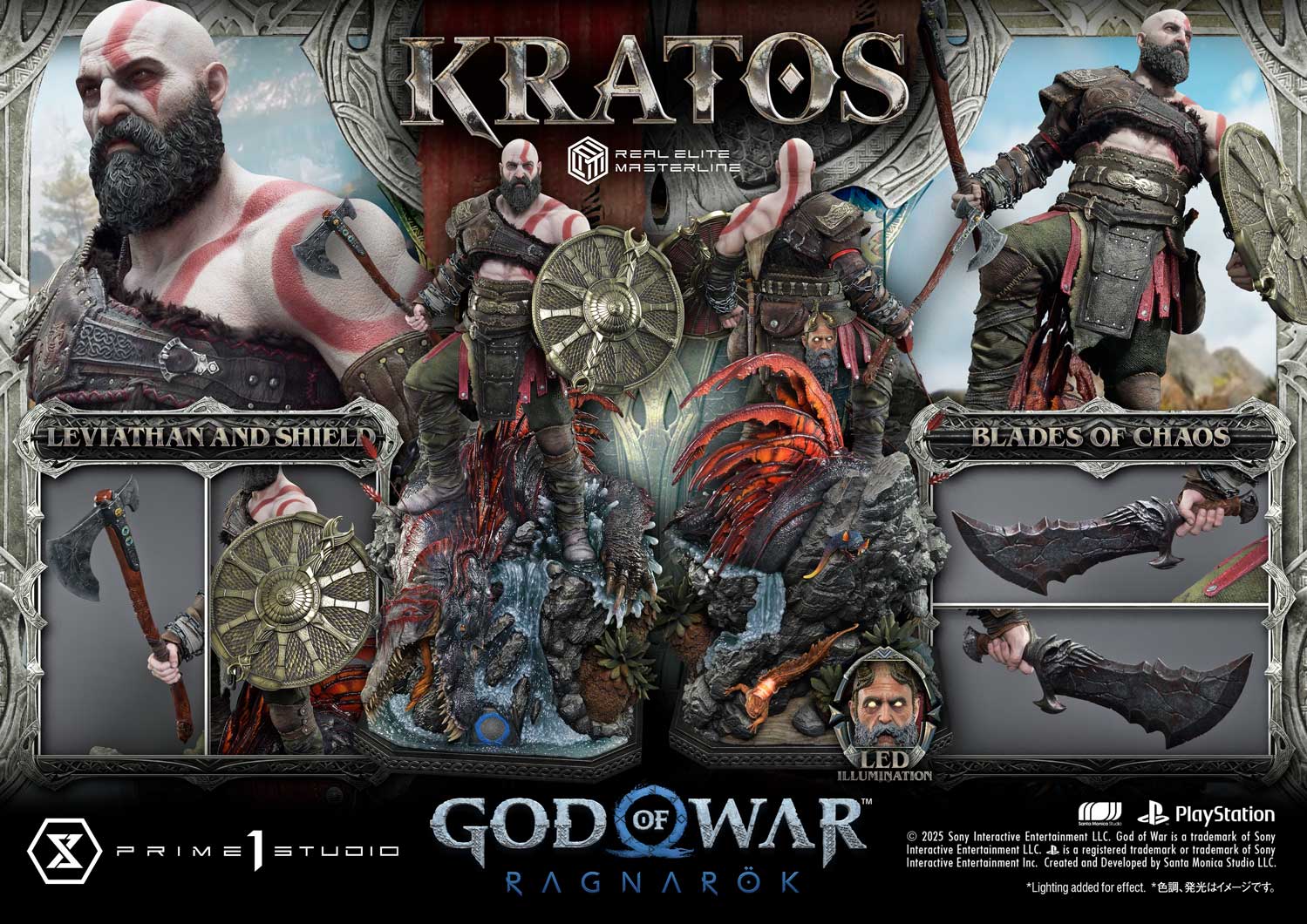 [สั่งจอง] Prime 1 Studio : Kratos (God of War: Ragnarok)