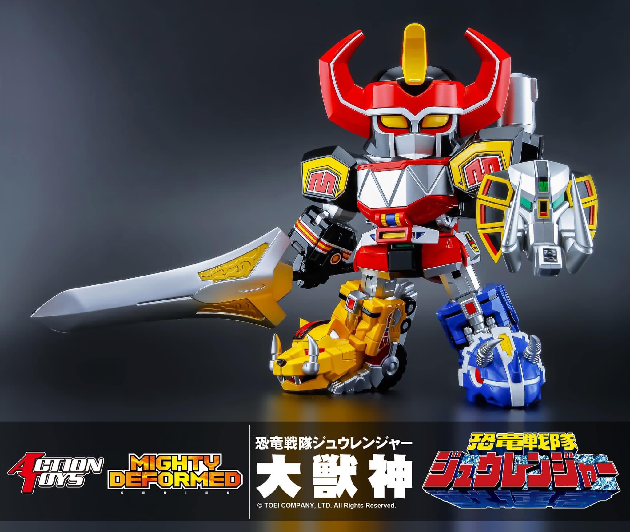 [สั่งจอง] Action Toys MIGHTY DEFORMED Megazord (16cm