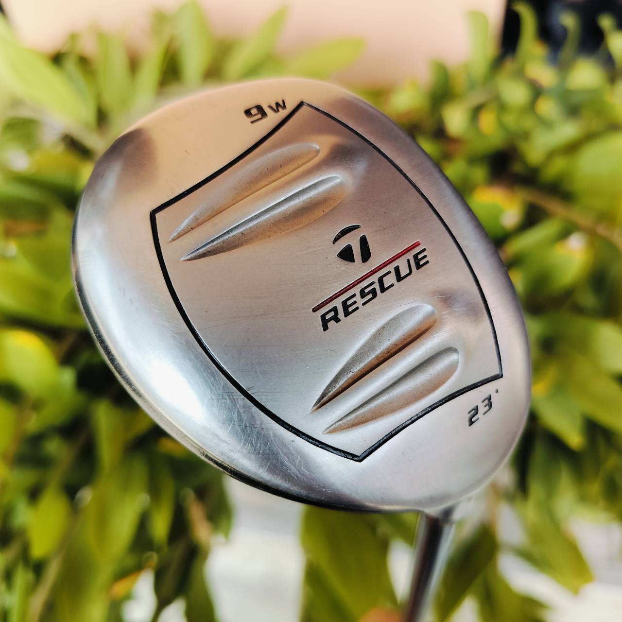 FW9 Taylormade RESCUE องศา 23 ตีระทะแทนไฮบริด หรือเหล็กยาว ตีง่ายกว่ามากๆ ตีโดนง่าย ชดเชยสูงสุด ก้าน Taylormade Ft6+ FLEX R ไม้กอล์ฟพรีเมี่ยมมือสอง ของแท้ By NakaraLuxurious