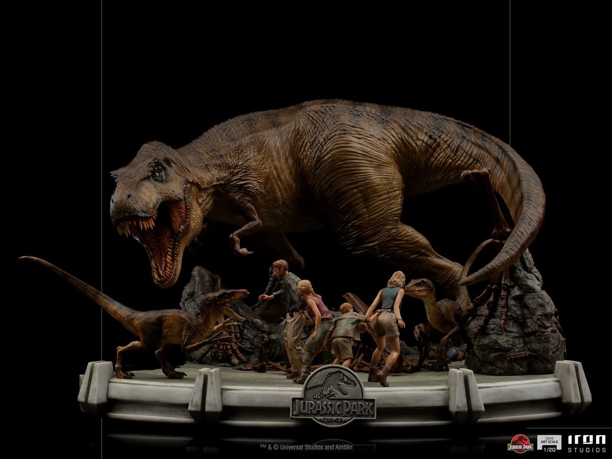 [สั่งจอง]Iron Studios UNIVJP38920-20 1/20 The Final Scene Demi Art Scale – Jurassic Park