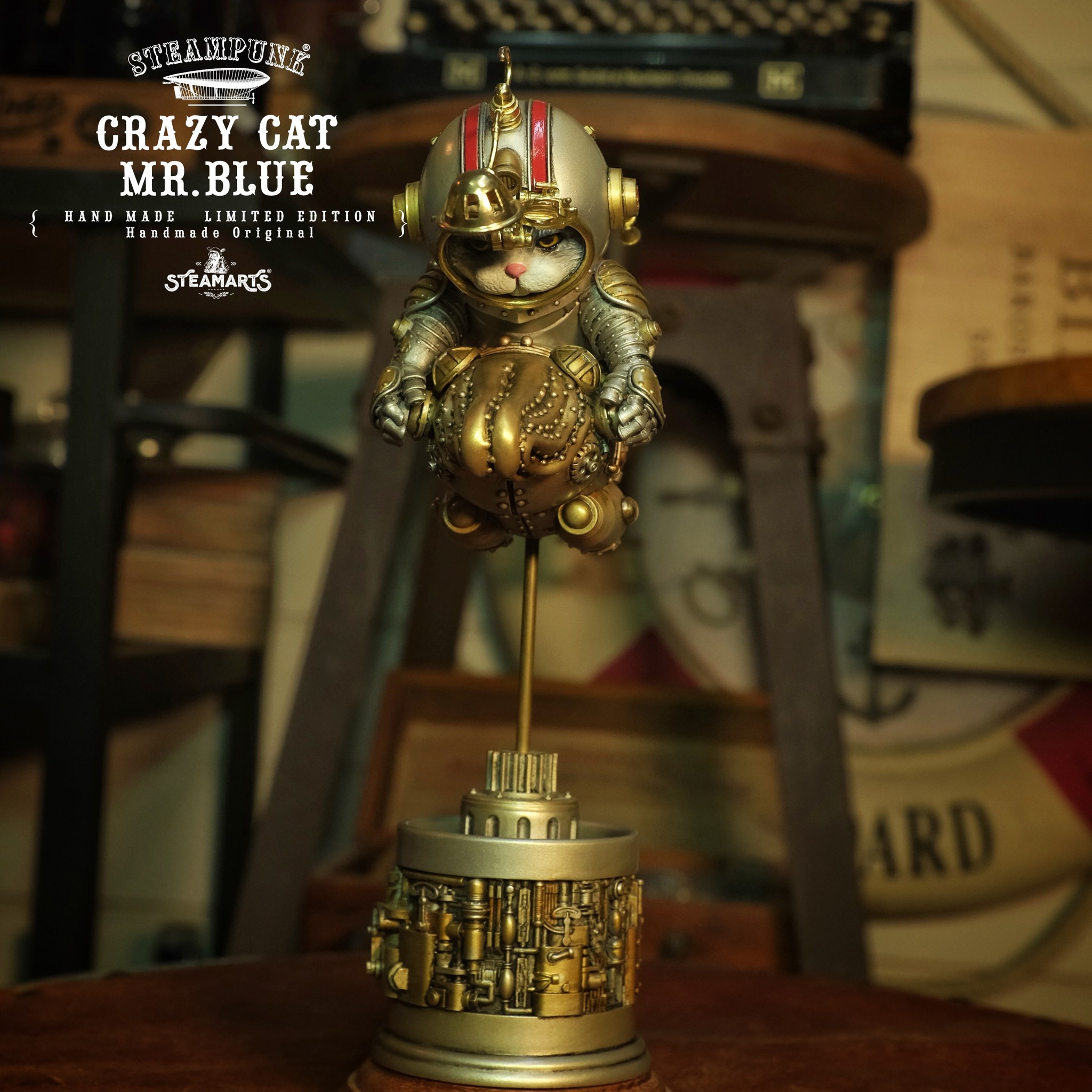 [สั่งจอง]STEAMARTS SA2024CCMB01 : SQUID KNIGHT MR.BLUE 22cm