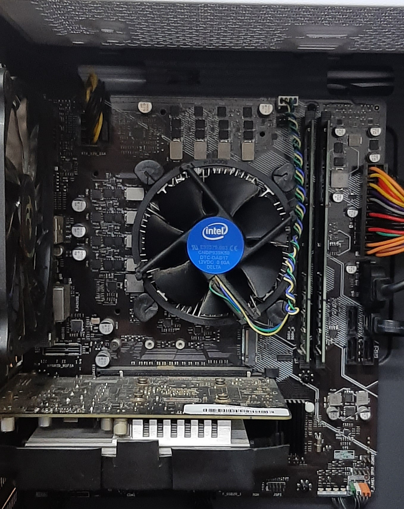 พีซีประกอบมือสอง เคส Tsunami Hunter Eagle H8(i3-10100F Ram16GB SSD256GB GTX1050Ti 4GB) ประกันร้าน 1 เดือน