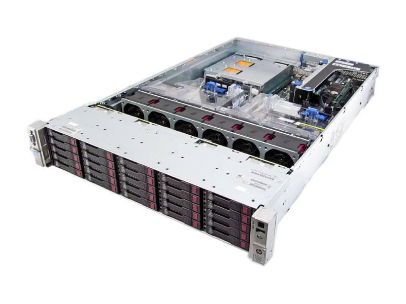 HP ProLiant DL380 G8 - Cpu E5-2690 x2 (16/32 core) - Ram 128 GB - Tray x8 - รองรับ HDD 25 ช่อง