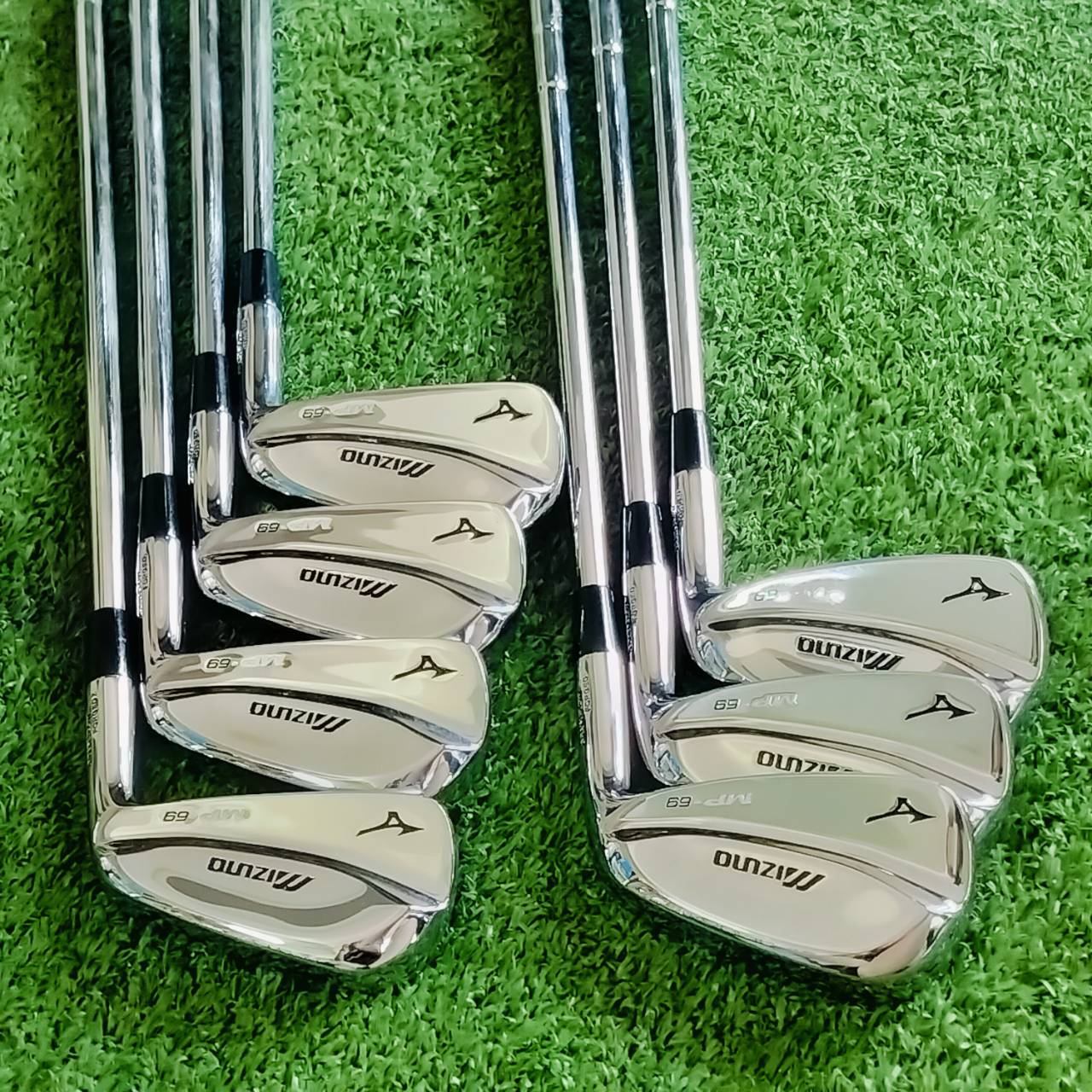 ชุดเหล็ก MIZUNO MP69 FORGED ก้าน NS PRO 950 FLEX S สภาพสวยจัด!!! วัสดุ GRAIN FLOW FORGED 1025E “Pure Select” เป็นรูปทรงเบลดที่ลงตัวมากที่สุด ไม้กอล์ฟพรีเมี่ยมมือสอง ของแท้ By NakaraLuxurious