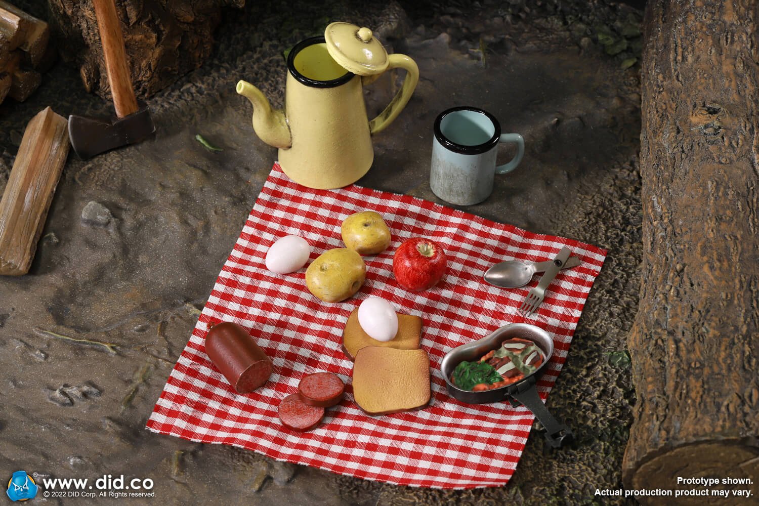 [สั่งจอง]DID 1/6 E60067 : WWII Stove Diorama Set