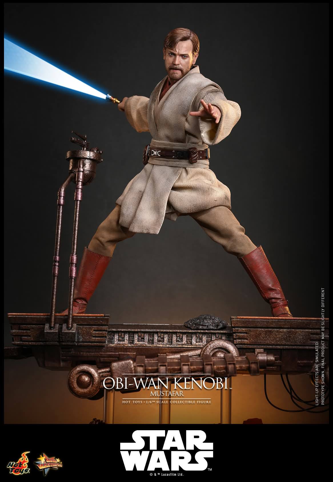 [สั่งจอง]Hot Toys MMS843 1/6 : Star Wars: Revenge of the Sith - Obi-Wan Kenobi (Mustafar)
