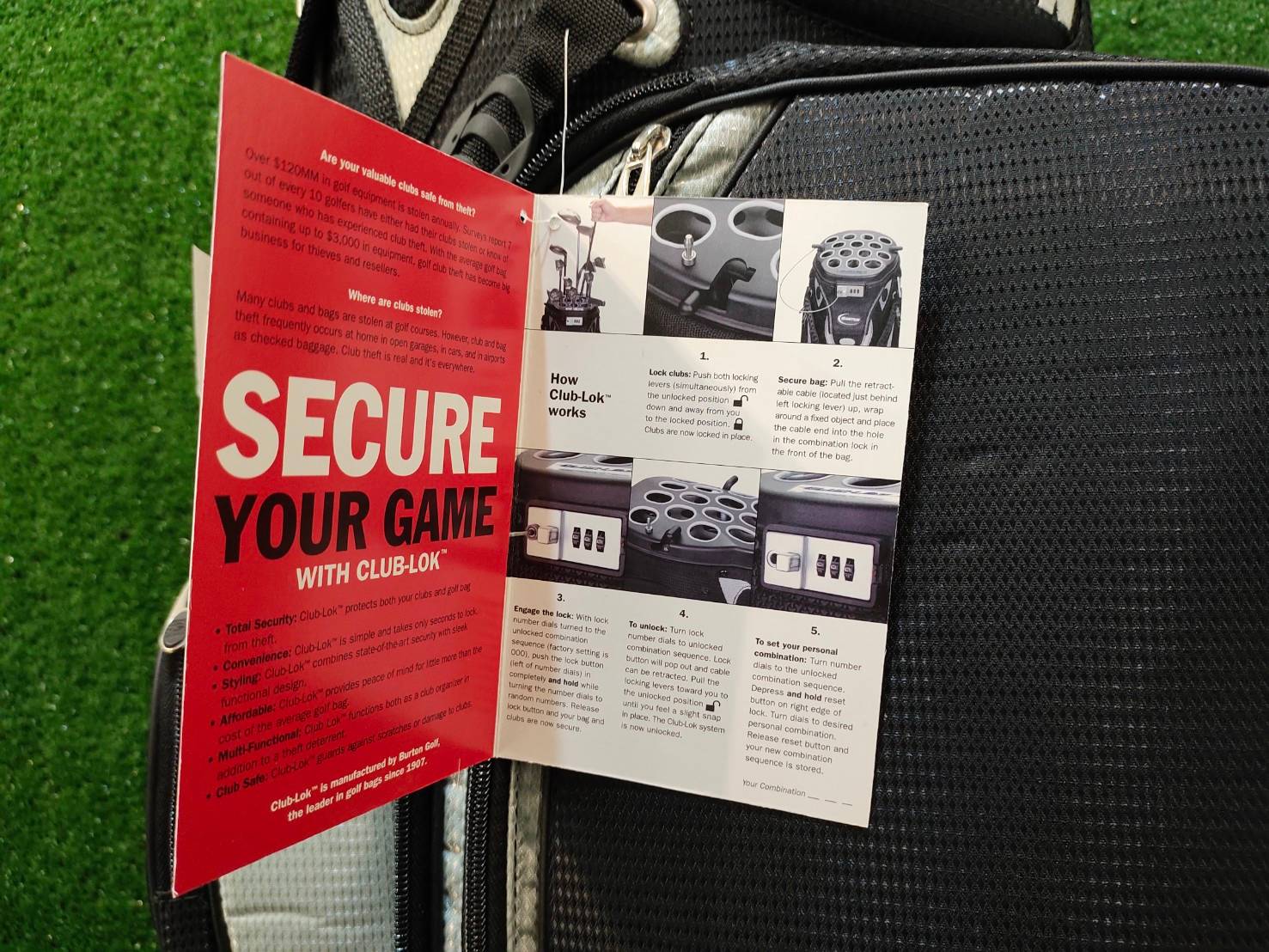 ถุงกอล์ฟ BURTON Club - Lok