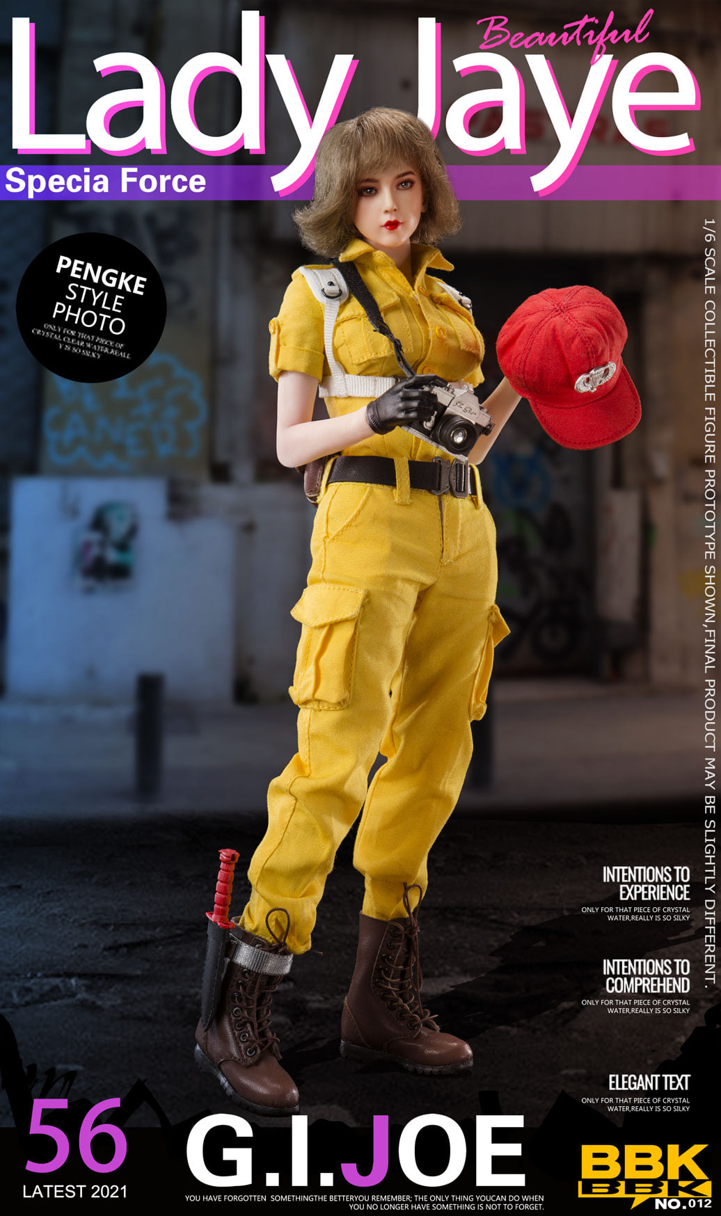 [สั่งจอง]BBK BBK012 1/6 : LADY JAYE GIJOE