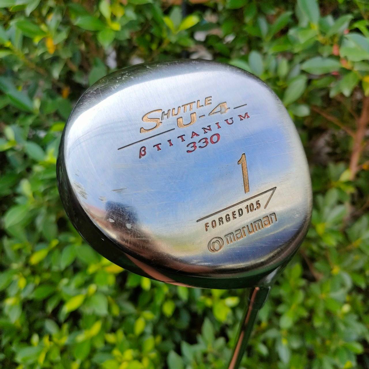 DRIVER 1 MARUMAN SHUTTLE U-4 องศา 10.5 ก้าน SL-II FLEX S วัสดุสุดพรีเมี่ยม FORGED BETA TITANIUM ตีไกลมากๆ น้ำหนักเบา ตีสบายๆ สวิงเวทดีครับ MADE IN JAPAN