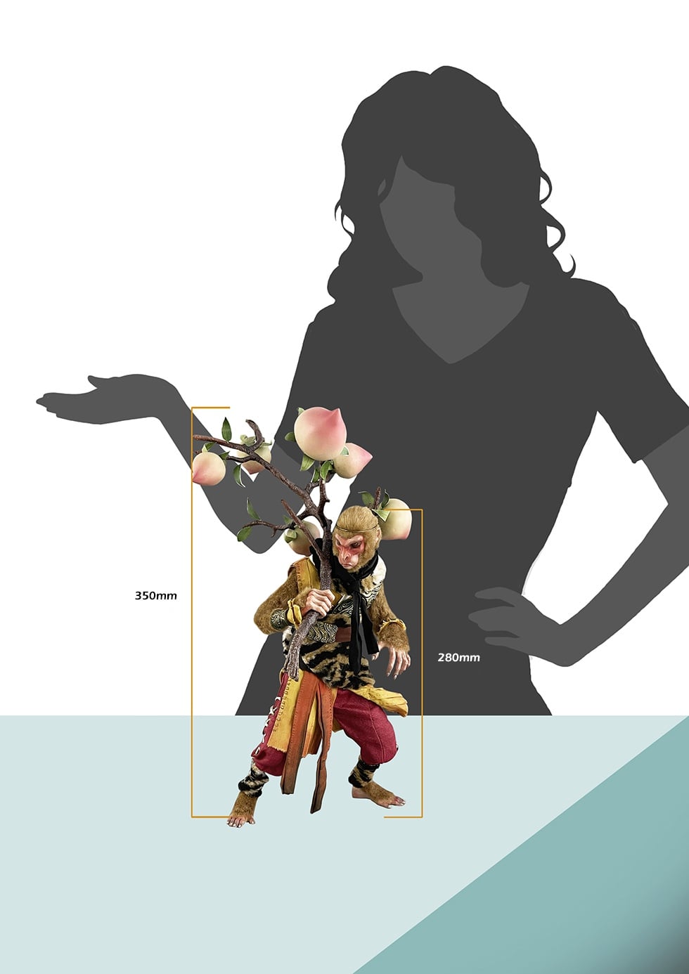 [สั่งจอง]303TOYS X OUZHIXIANG 1/6 : CHINESE LEGENDS SERIES - SNEAKING ON YALONG HILL: SUN WUKONG - 72 METAMORPHOSES