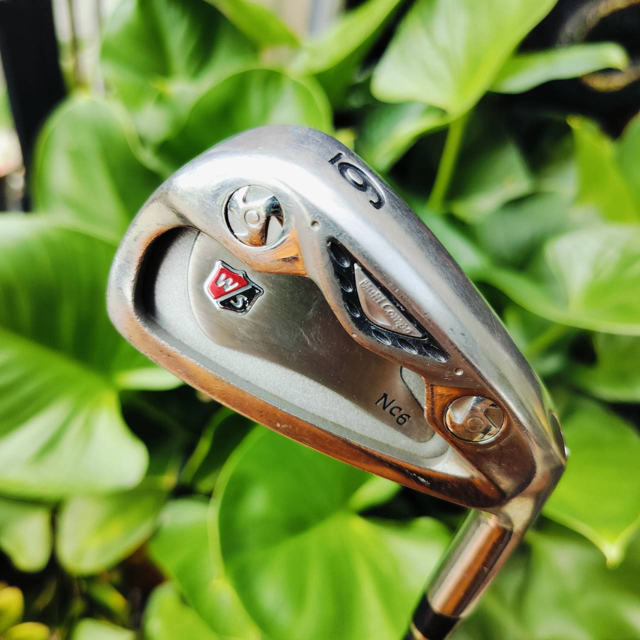 ชุดเหล็ก WILSON STAFF Nc6 มีเหล็ก 5 - 9 เเละ PW ก้าน NANO FLEX ก้านถักพิเศษ ระดับนาโนเทคโนโลยี ของดีมากๆ ชุดนี้เป็นชุดพรีเมี่ยมของ WILSON ไม้กอล์ฟพรีเมี่ยมมือสอง ของแท้ By NakaraLuxurious