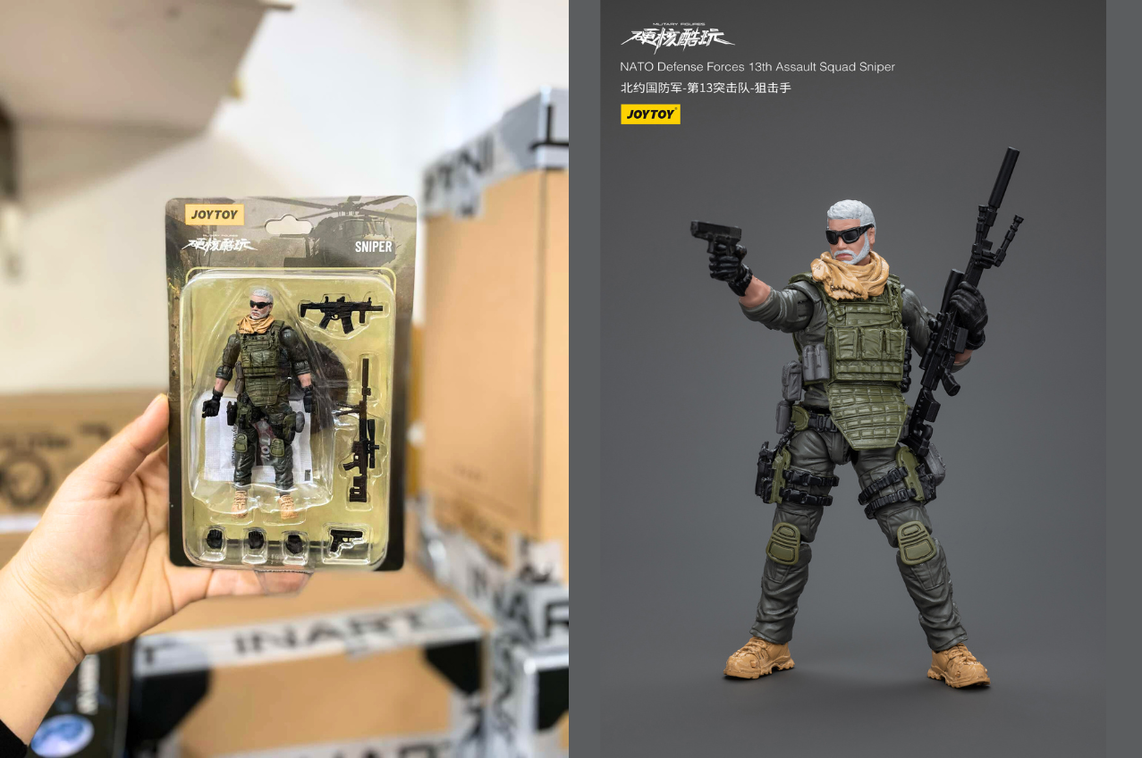 [พร้อมส่ง] Joytoy 1/18 : Hardcore Coldplay Naro Defense Forces 13Th Assault Squad - JT6922 : Sniper