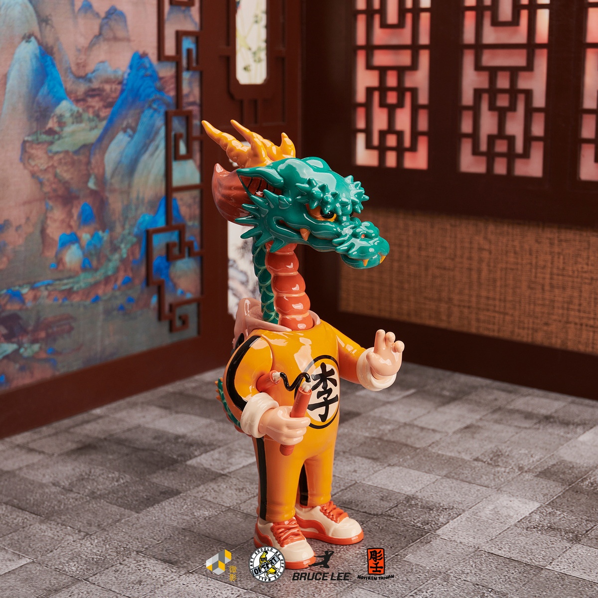 [พร้อมส่ง ]TINY X OFFART Horiren Like A Dragon Bruce Lee