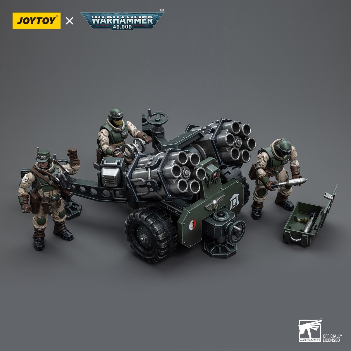 [พร้อมส่ง ] Joytoy 1/18 Astra Militarum Ordnance มี2แบบ