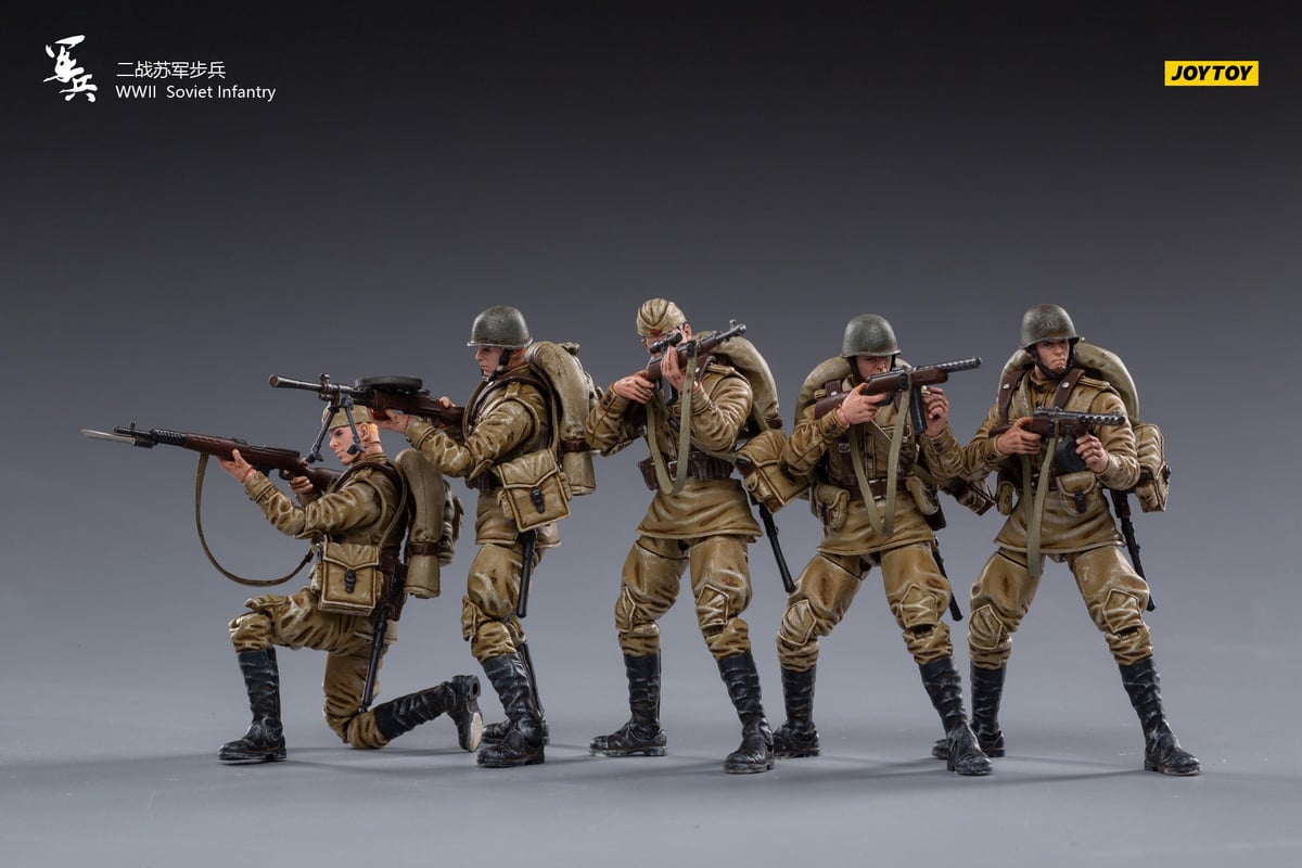 [สั่งจอง]JOYTOY JT0845 1/18 : WWII Soviet Infantry