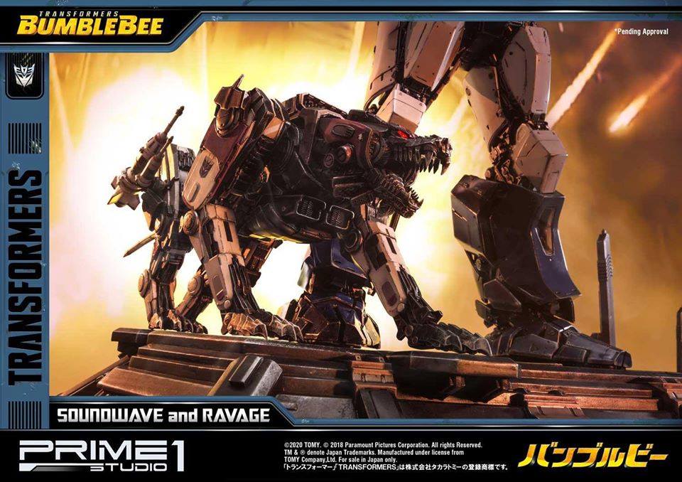 [สั่งจอง] Prime 1 Studio MMTFM-27 : Soundwave & Ravage