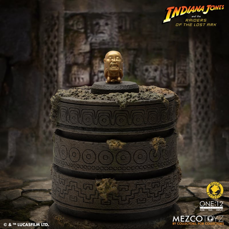 [สั่งจอง]Mezco Toyz 1/12 : Indiana Jones - Temple Edition