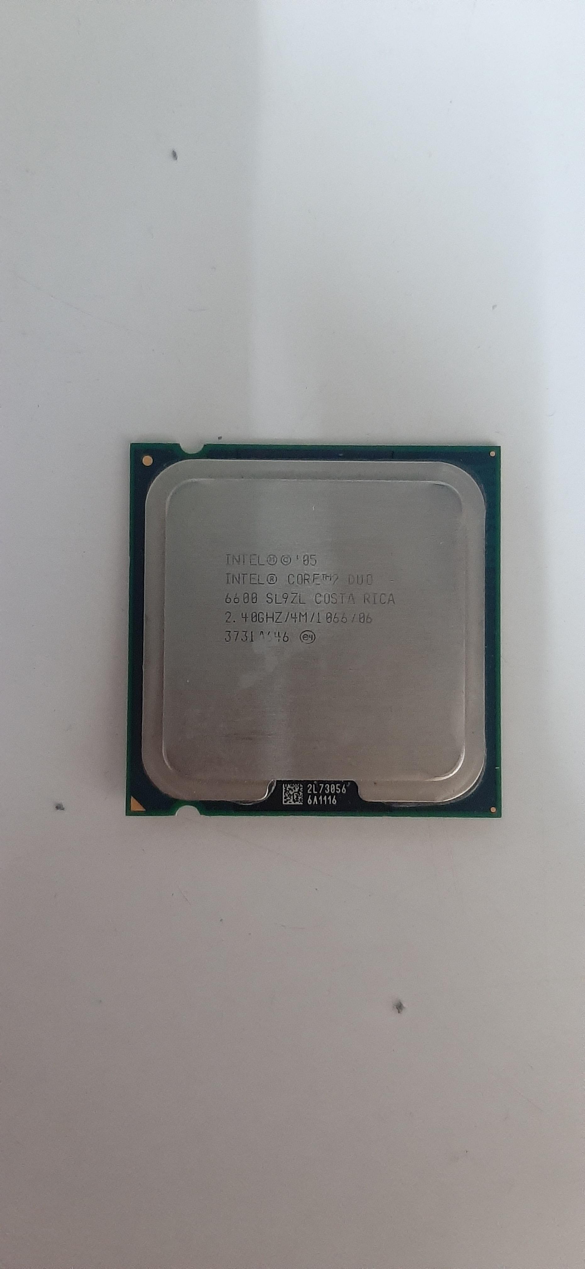 ซีพียูอะไหล่มือสอง Intel Core2 Duo 6600 LGA775 (2.4 GHz 2Cores 2Threads) ประกันร้าน 1 เดือน