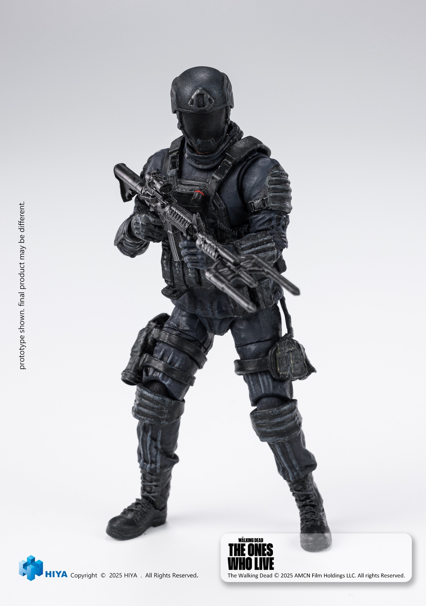 [สั่งจอง]Hiya toys EMW0435 1/18 : The Walking Dead The Ones Who Lived CRM Soldier