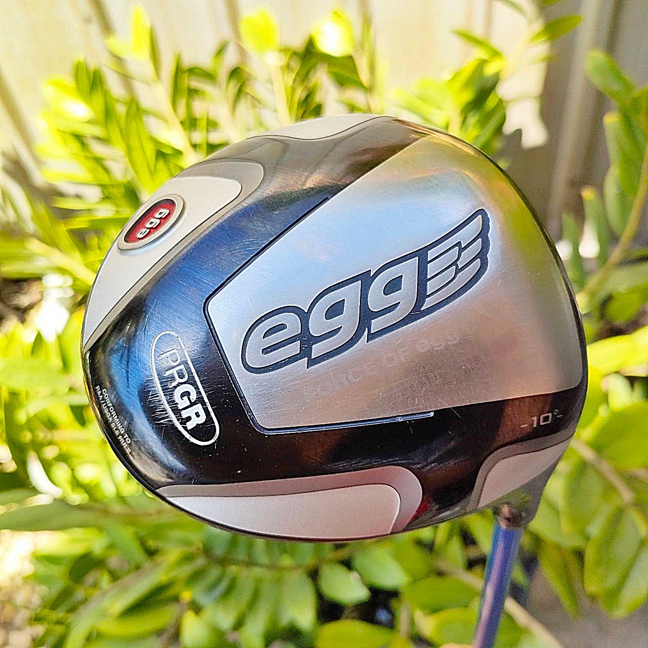 DRIVER PRGR EGG FORCE OF EGG องศา 10 ก้าน TOUR AD FLEX R1 ก้านโมพรีเมี่ยม ก้านเป็นหมื่น สุดยอด Driver SUPER PREMIUM จากญี่ปุ่น ไม้กอล์ฟมือสอง ของแท้ BY NakaraLuxurious