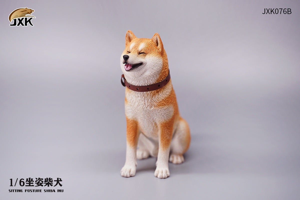 [สั่งจอง]JXK 1/6 : Sitting Shiba Inu