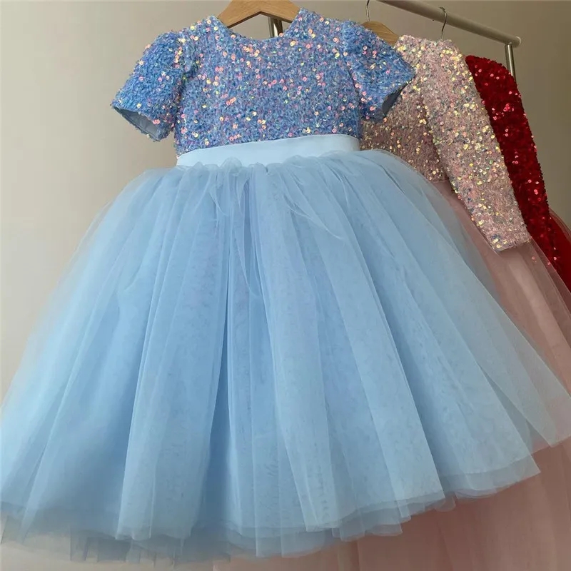 พร้อมส่ง ชุดออกงานเด็ก ชุดราตรีเด็ก เดรสเด็ก