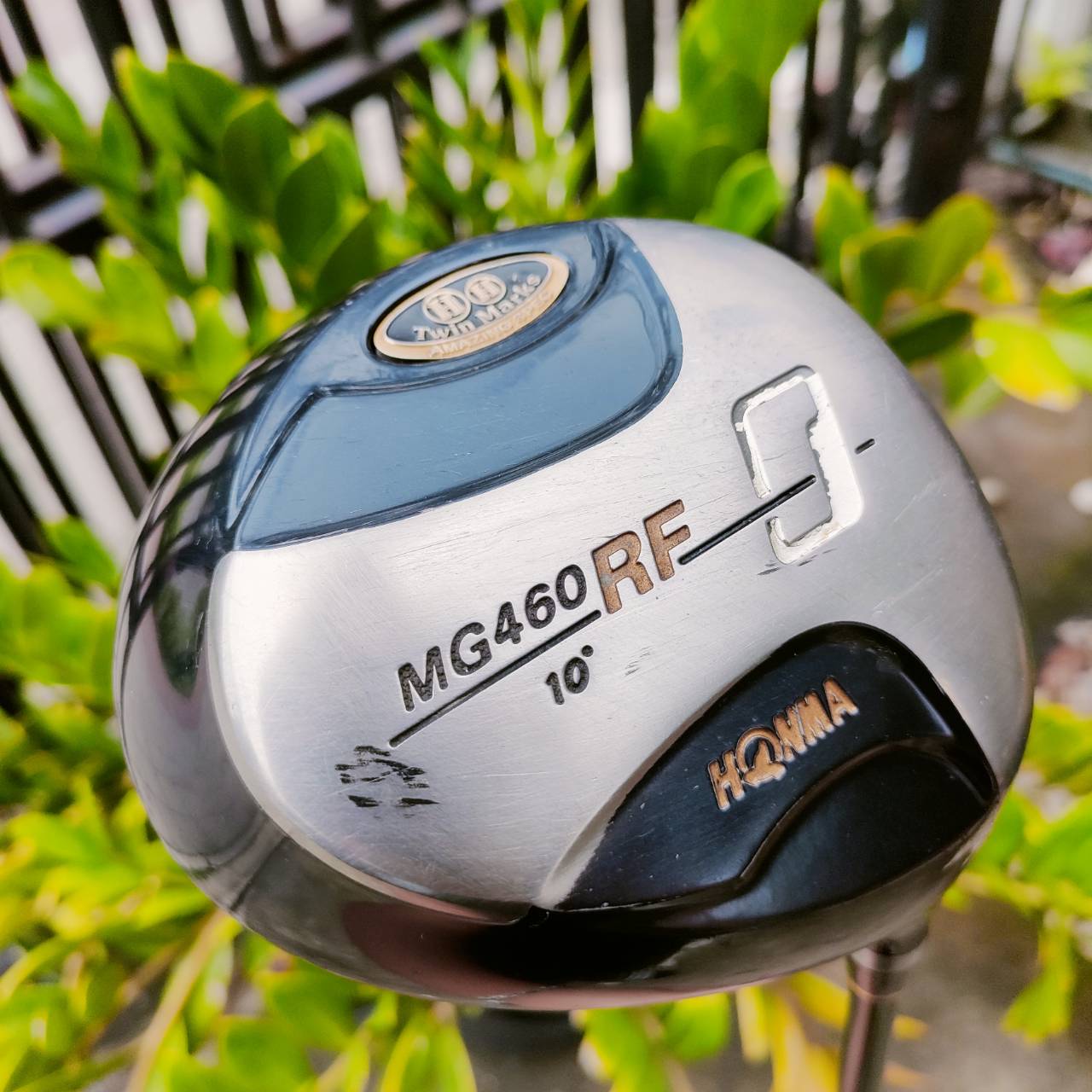 Driver HONMA TWIN MARK MG460 RF ก้าน ARMRQ856 * 1 ดาว * FLEX R ก้านถักอย่างดี หัวใหญ่ ตีง่าย ตีไกล ก้านส่งสุด เสียงเพราะ ไม้กอล์ฟพรีเมี่ยมมือสอง ของแท้ By NakaraLuxurious