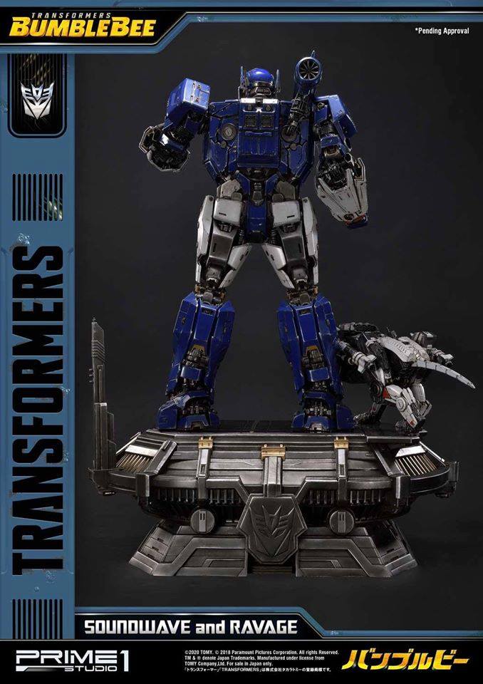 [สั่งจอง] Prime 1 Studio MMTFM-27 : Soundwave & Ravage
