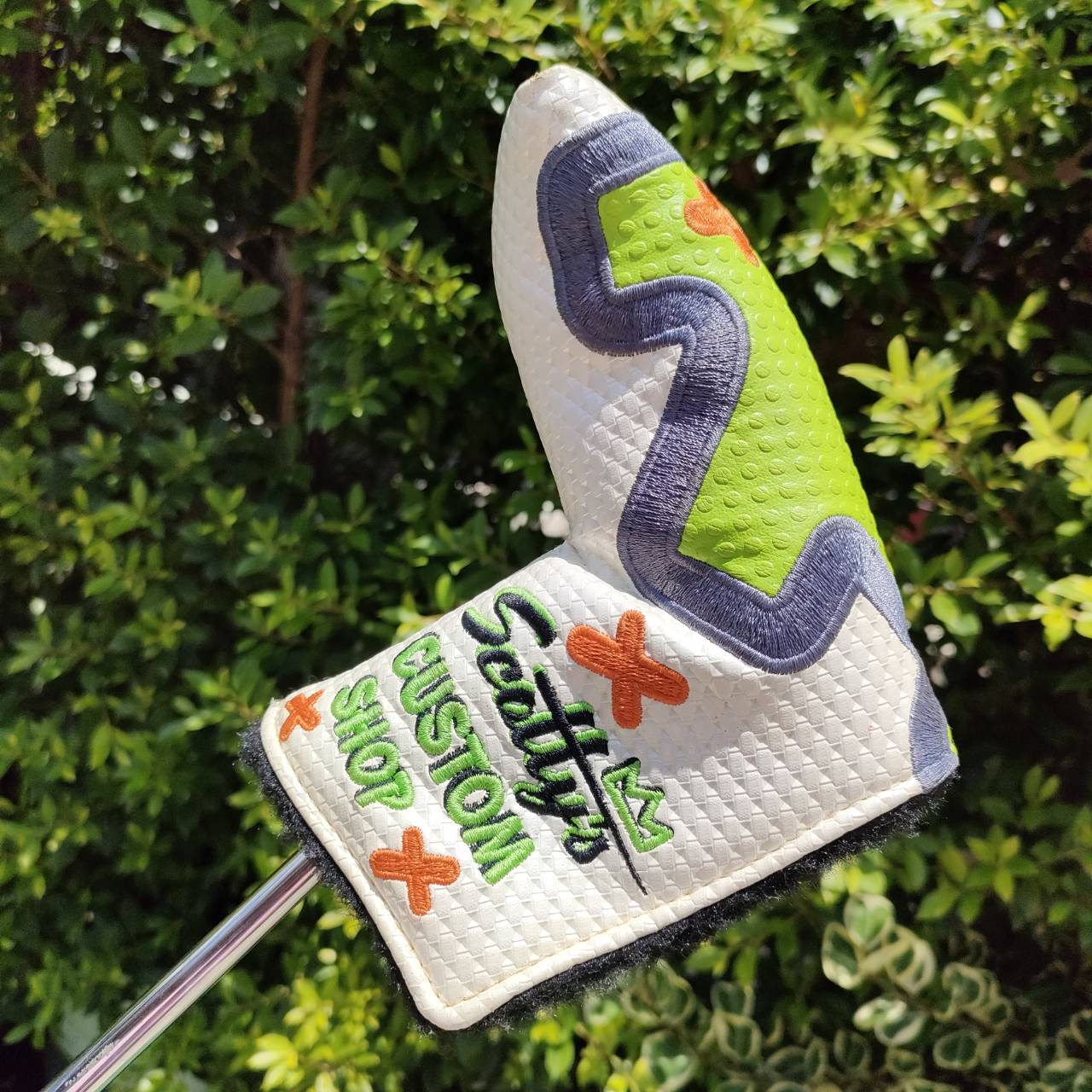 PUTTER SCOTTY CAMERON STUDIO SELECT NEWPORT 2 พัตต์ดี น้ำหนักดีมาก , COVER CUSTOM , *** ข้อเสียทำ CUSTOM มา *** ไม้กอล์ฟมือสอง ของแท้ BY NakaraLuxurious