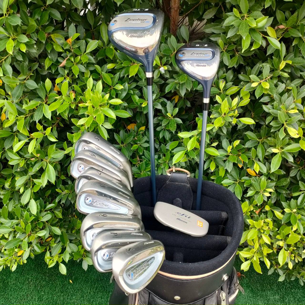 **ไม้กอล์ฟครบชุดสำหรับผู้หญิง** 🏌️SET MIZUNO ZEPHYR TITANIUM LADY เป็นชุดกอล์ฟผู้หญิงยอดนิยมสูงสุด!! ไม้กอล์ฟมือสอง ของแท้ BY NakaraLuxurious