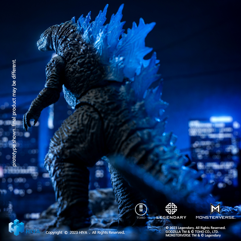 [สั่งจอง] Hiya Toys EXQUISITE BASIC 7" : (Godzilla vs. Kong) - Heat Ray Godzilla Translucent Ver.