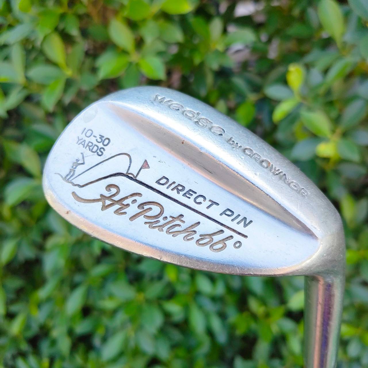 WEDGE CROWNER DIRECT PIN FLEX WEDGE องศาเปิดมากๆ 66 องศา เน้นชิพโด่ง ระยะ 10 - 30 หลา แบบแม่นๆ ระเบิดทรายแบบแม่นๆ ตกหยุดถอยหลังเลยครับ