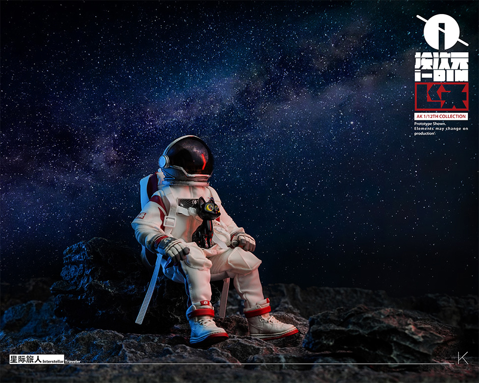 [พร้อมส่ง] i-dimension 1/12 : Interstellar Traveler - White เวอร์ชั่นปกติชุดสีขาว (ลุ้นสุ่มชุดดำ)