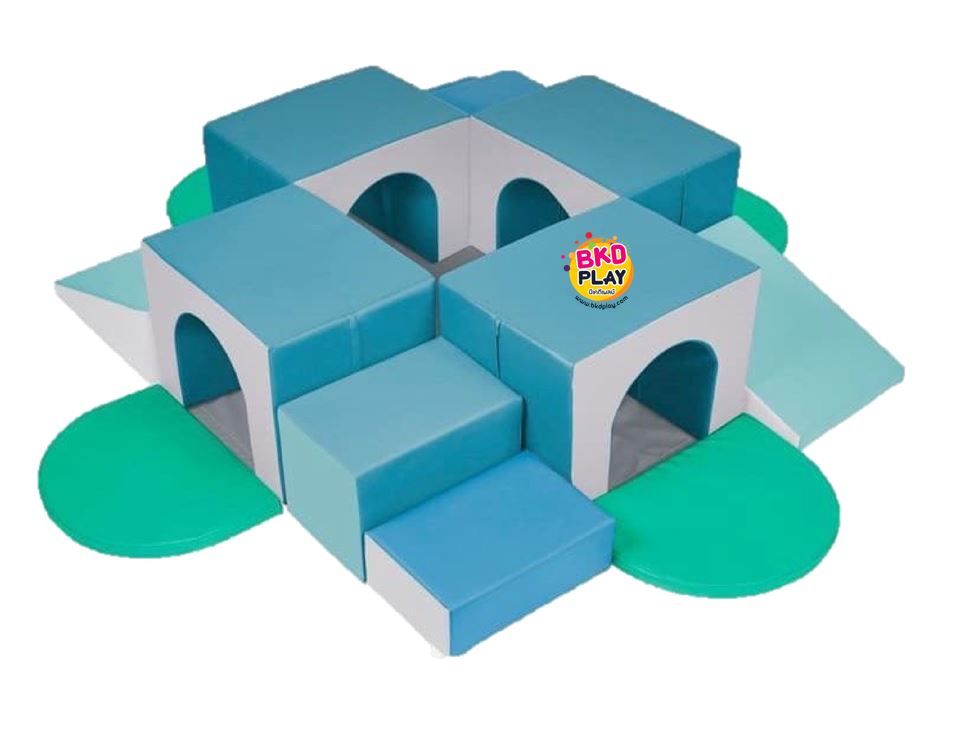 เซตตัวต่ออุโมงค์ผจญภัย, ตัวต่ออุโมงค์นุ่มนิ่ม , ,เบาะหนังนุ่มนิ่ม softplay, indoor playground kidszone ,สวนสนุกในร่ม