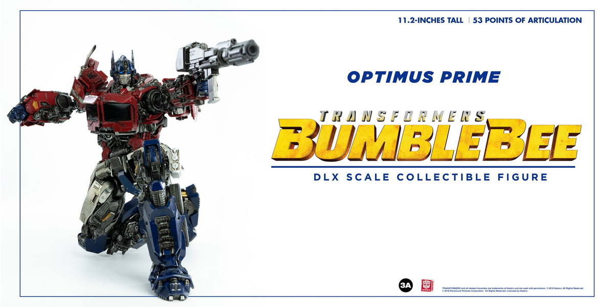 [สั่งจอง] HASBRO X 3A 11.2 " OPTIMUS PRIME TRANSFORMERS BUMBLEBEE DLX SCALE COLLECTIBLE FIGURE SERIES