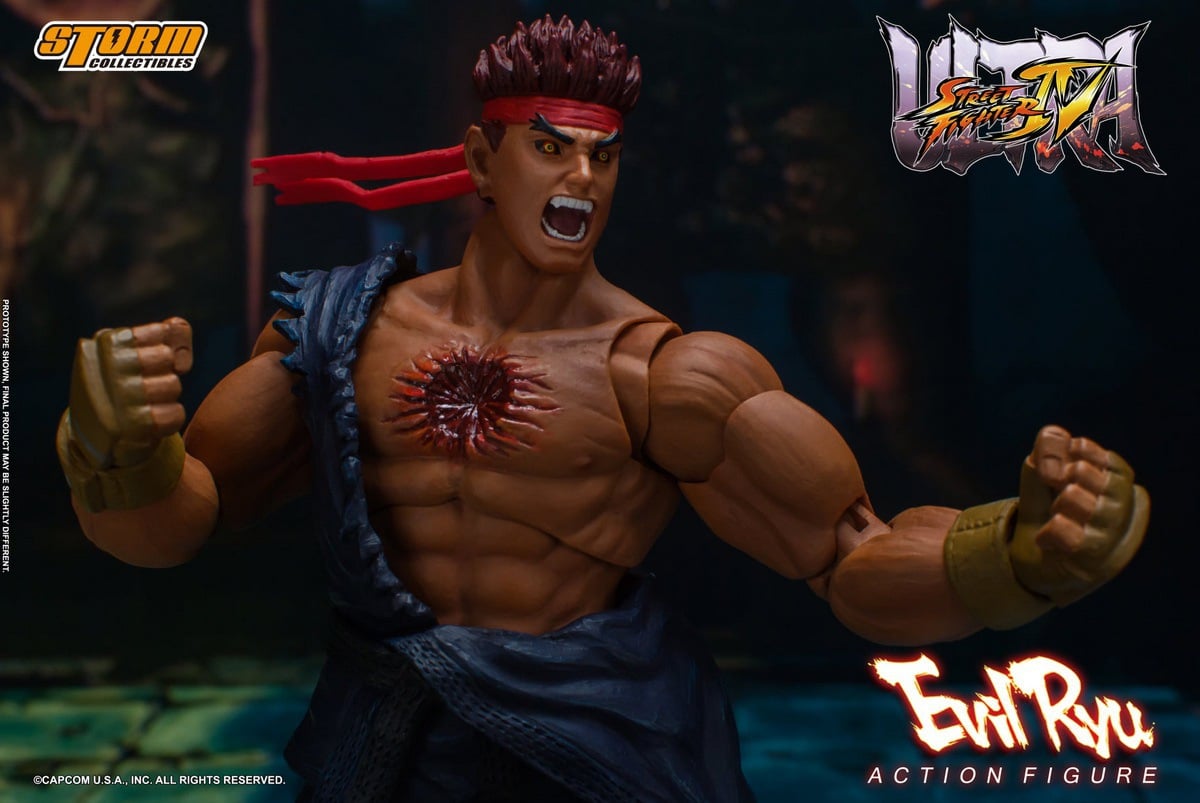 [สั่งจอง]Storm Toys CPSF21 :Street Fighter IV - EVIL RYU